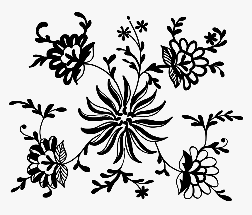 Detail Flower Ornament Png Nomer 43