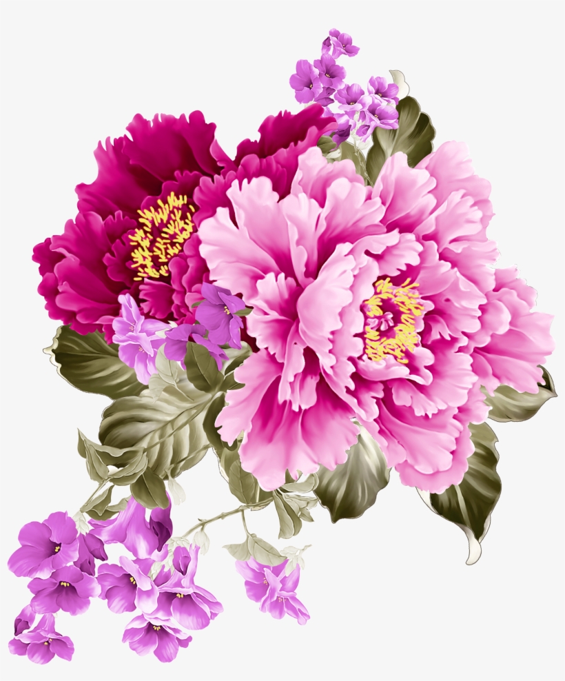 Detail Flower Painting Png Nomer 48