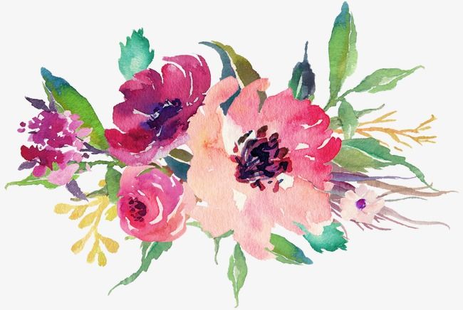 Detail Flower Painting Png Nomer 7