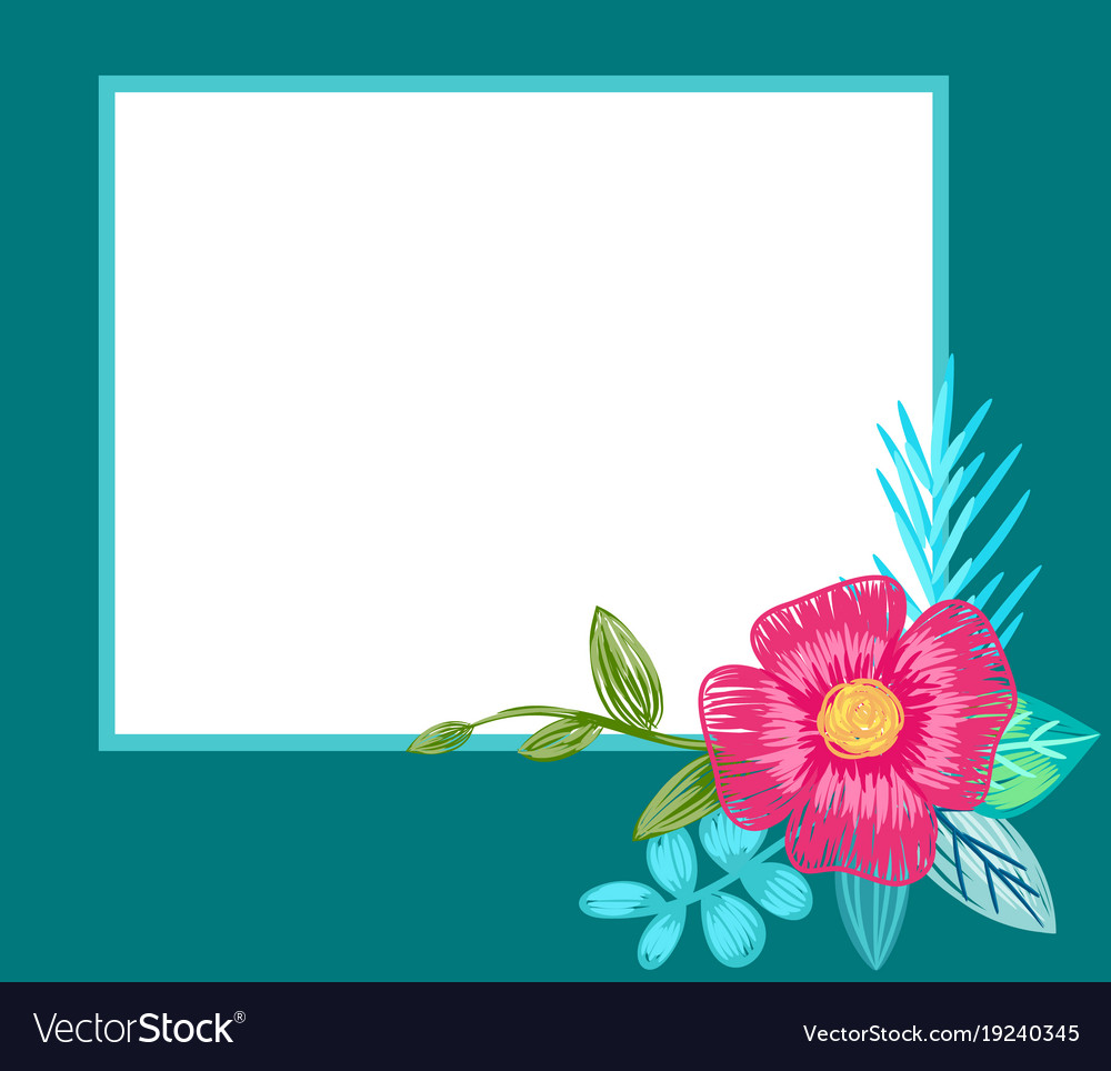 Detail Flower Photo Frame Design Nomer 8