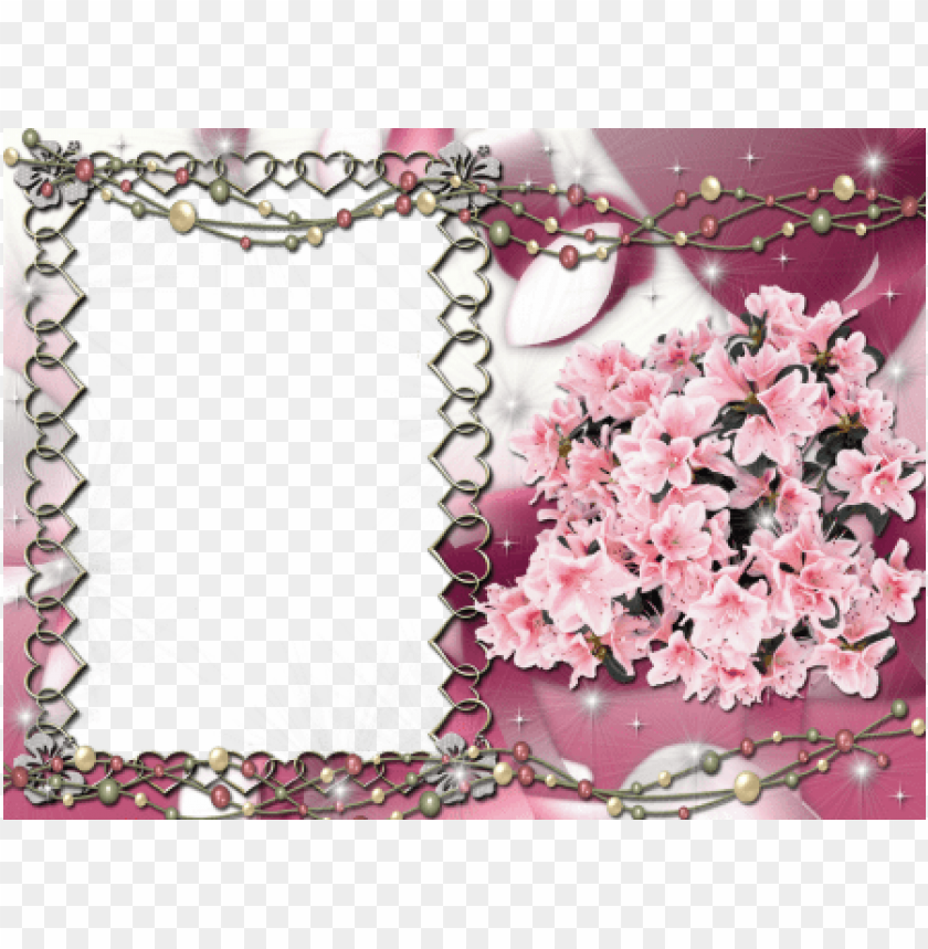 Detail Flower Photo Frames Free Download Nomer 16