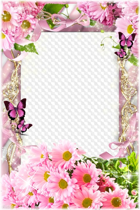 Detail Flower Photo Frames Free Download Nomer 18