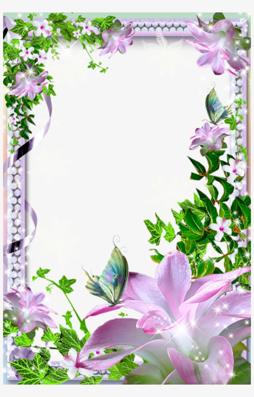 Detail Flower Photo Frames Free Download Nomer 23