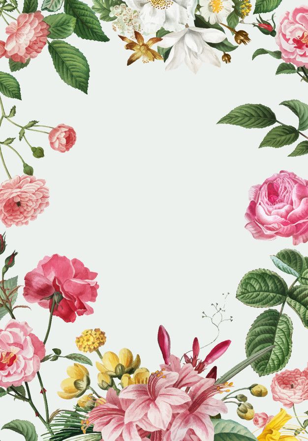 Detail Flower Photo Frames Free Download Nomer 5