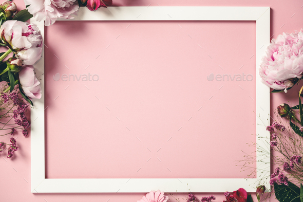 Detail Flower Pink Background Nomer 53