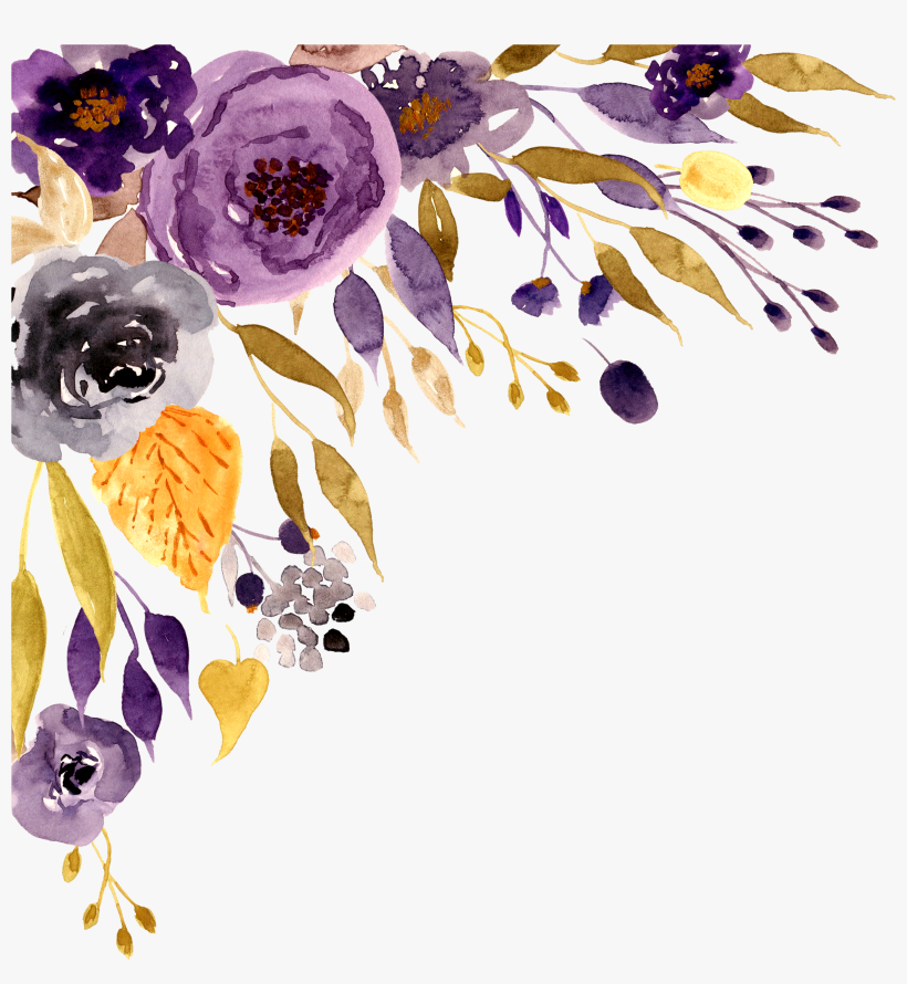 Detail Flower Purple Png Nomer 36