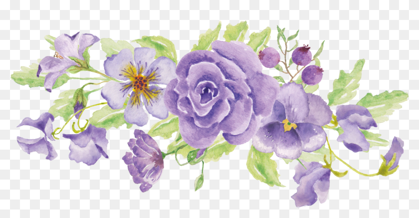 Detail Flower Purple Png Nomer 48