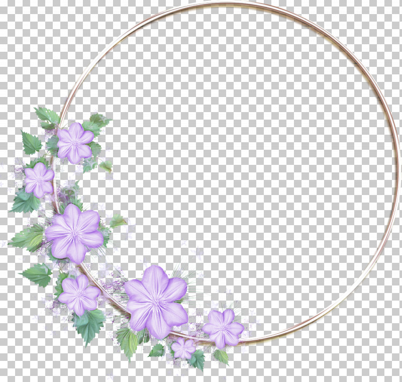 Detail Flower Round Frame Png Nomer 32