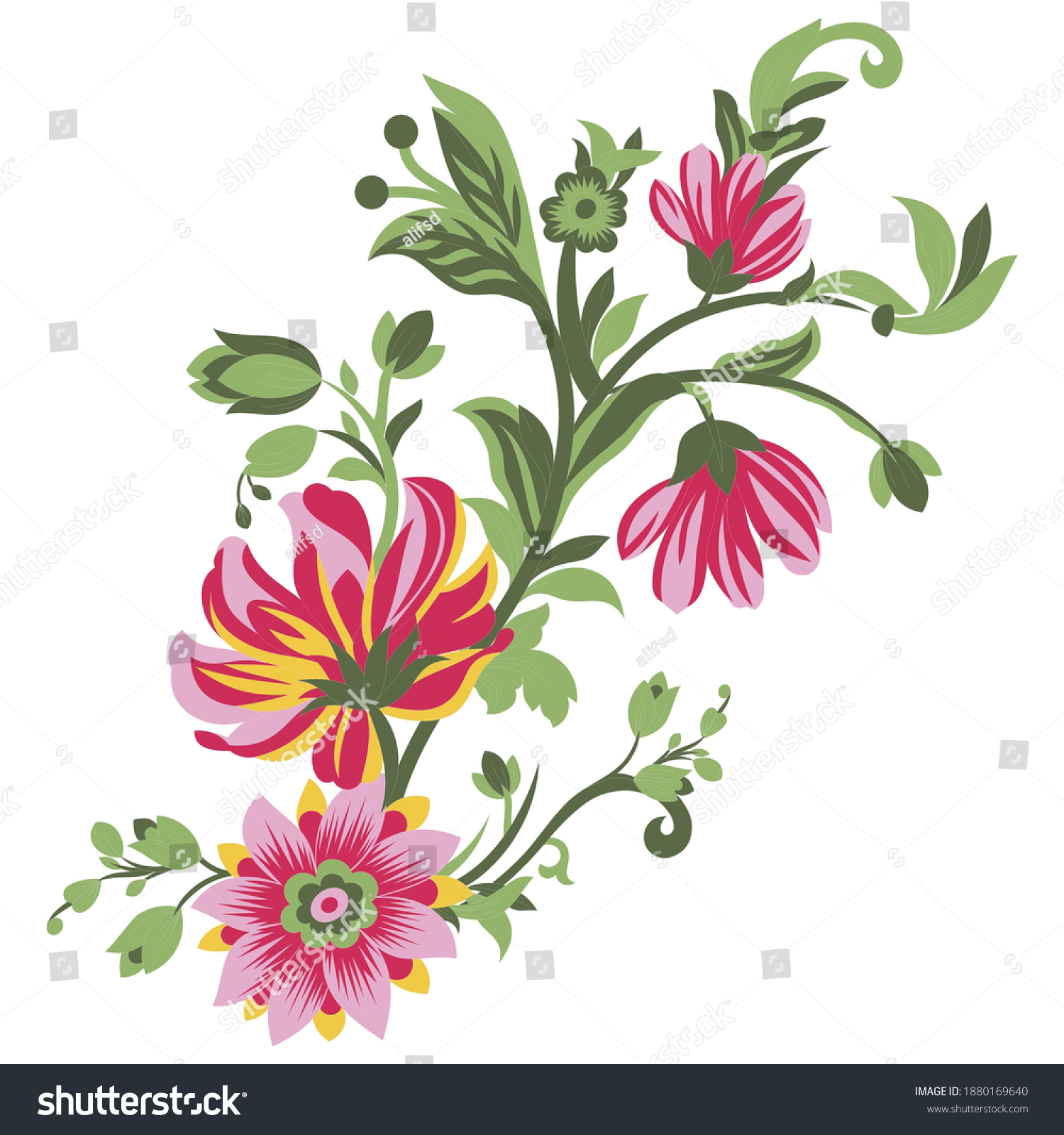 Detail Flower Vector Corel Draw Png Nomer 10