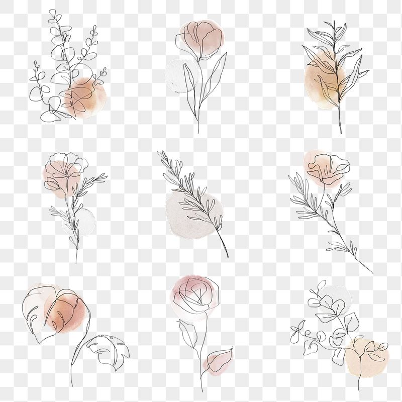Detail Flower Vector Hd Nomer 48