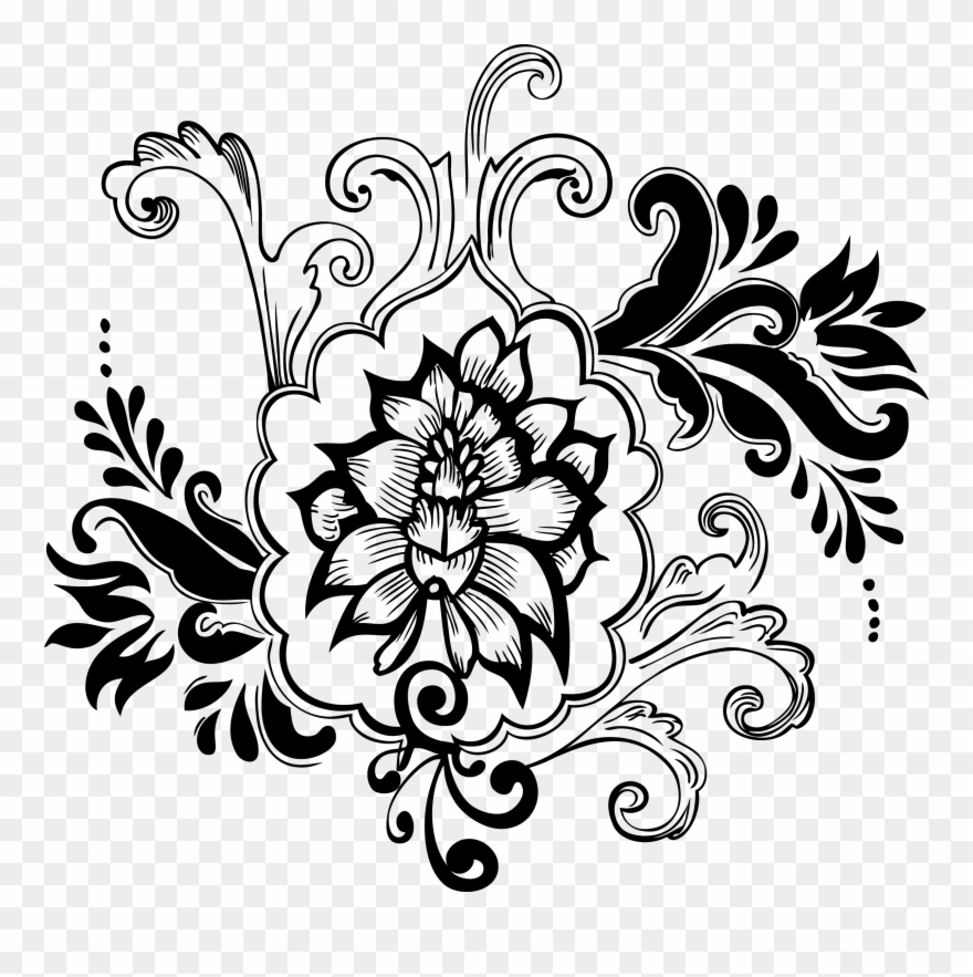 Detail Flower Vector Hd Nomer 54