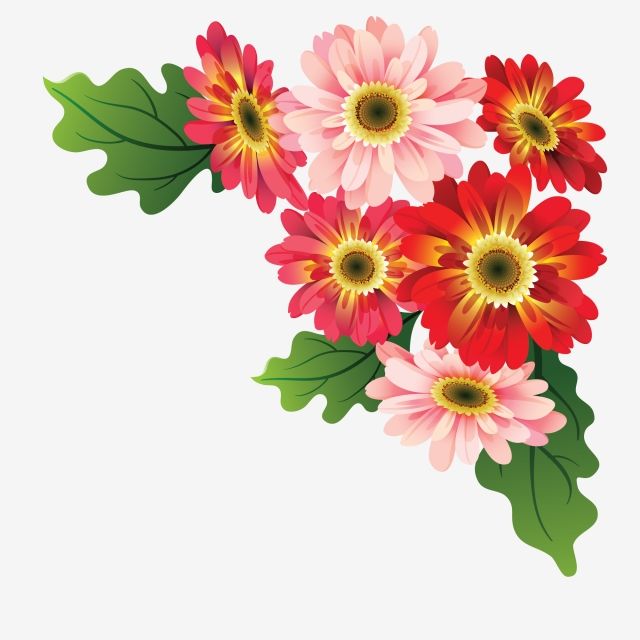 Detail Flower Vector Png Nomer 17