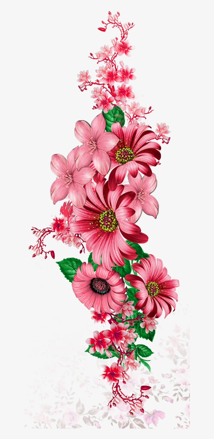 Detail Flower Vector Png Nomer 34