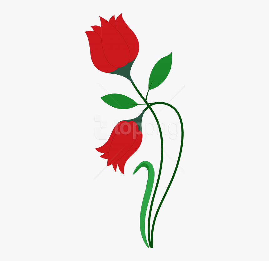 Detail Flower Vector Transparent Nomer 11
