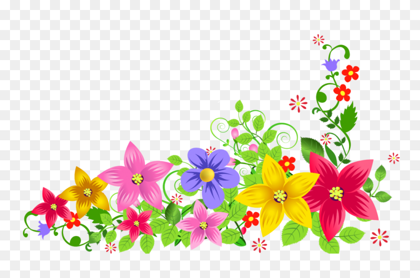 Detail Flower Vector Transparent Nomer 25