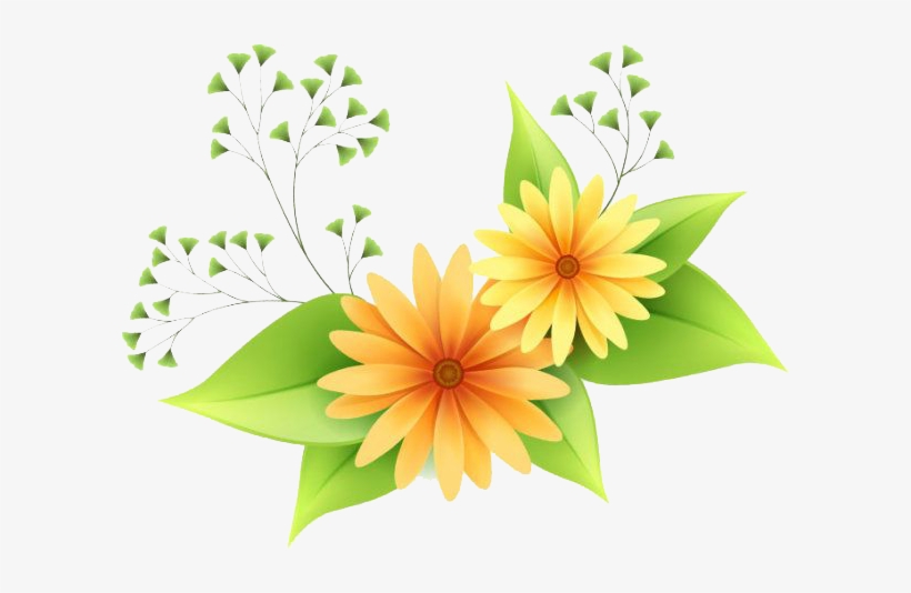 Detail Flower Vector Transparent Nomer 26