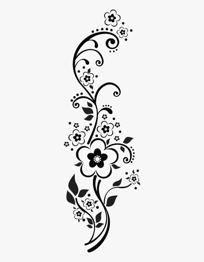 Detail Flower Vector Transparent Nomer 38