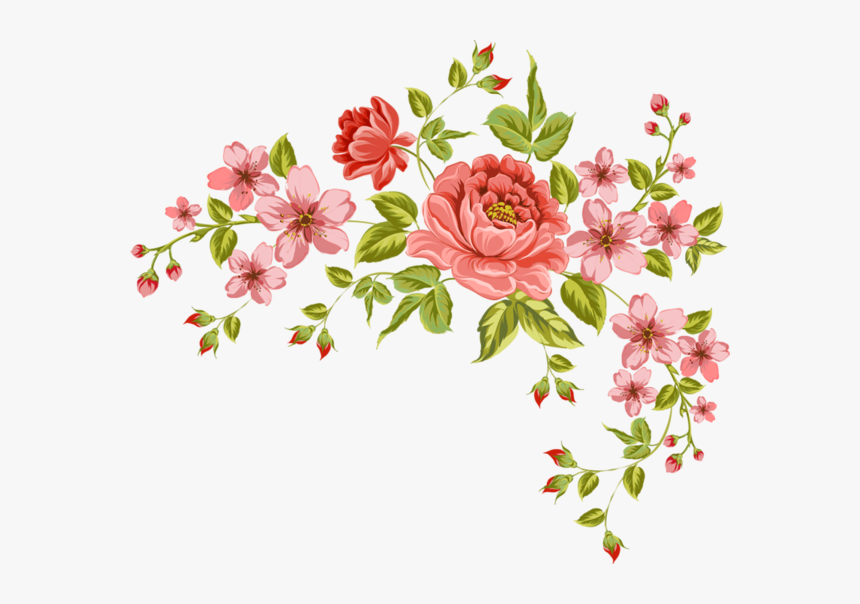 Detail Flower Vector Transparent Nomer 41