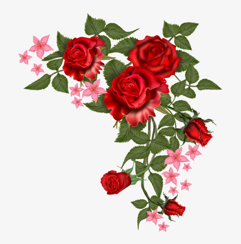 Detail Flower Vector Transparent Nomer 45