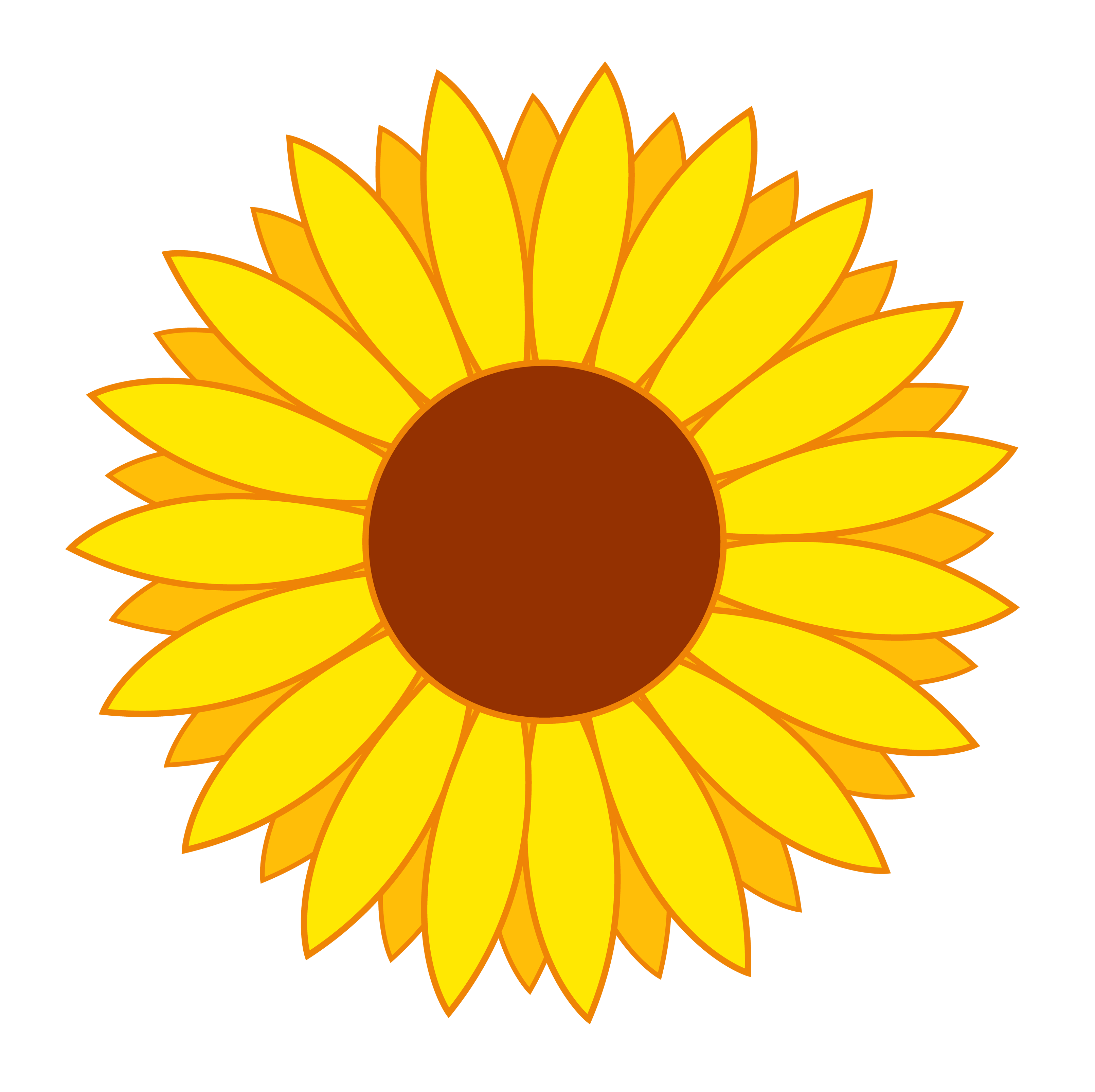 Detail Flower Vector Transparent Nomer 47
