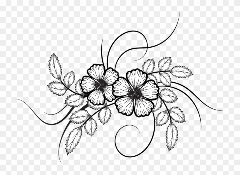 Detail Flower Vector Transparent Nomer 48