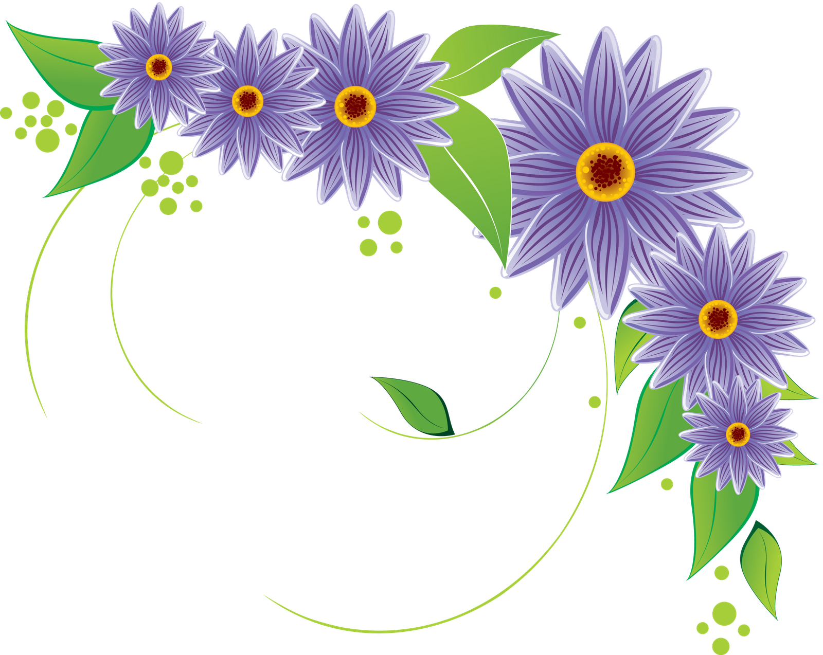 Detail Flower Vector Transparent Nomer 55