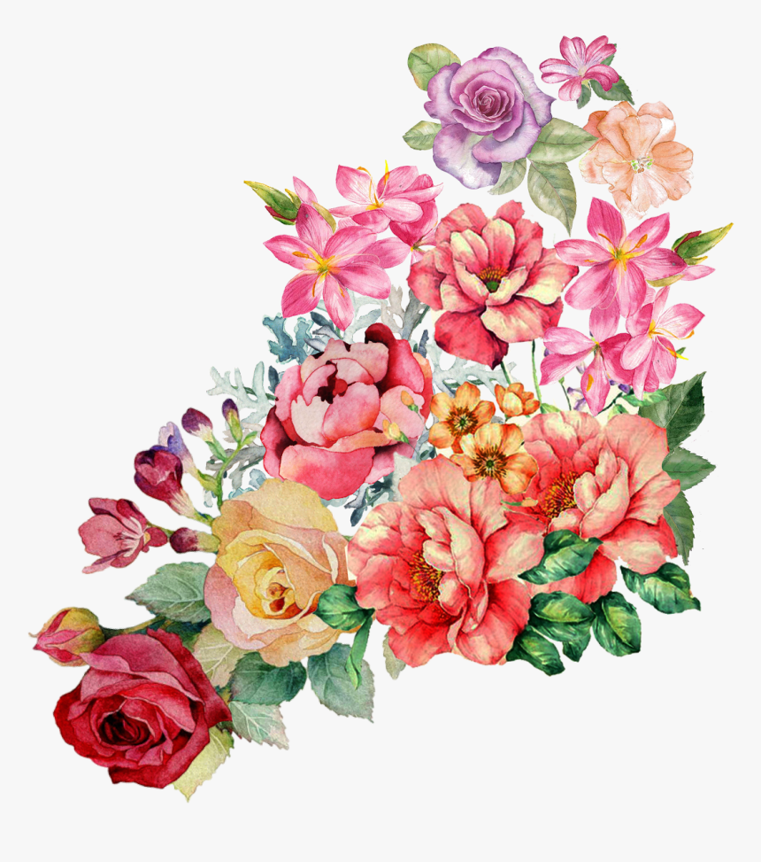 Detail Flower Vector Transparent Nomer 7