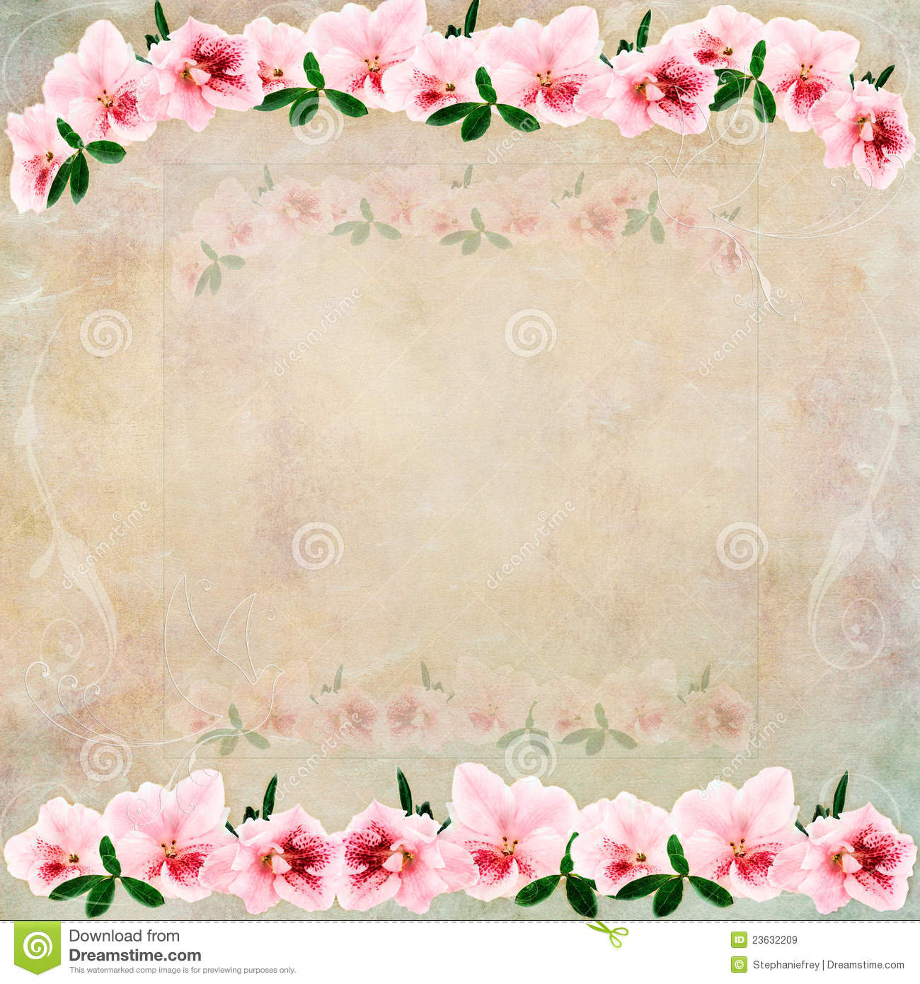 Detail Flower Vintage Background Nomer 43