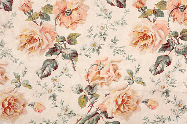 Detail Flower Vintage Wallpaper Nomer 15