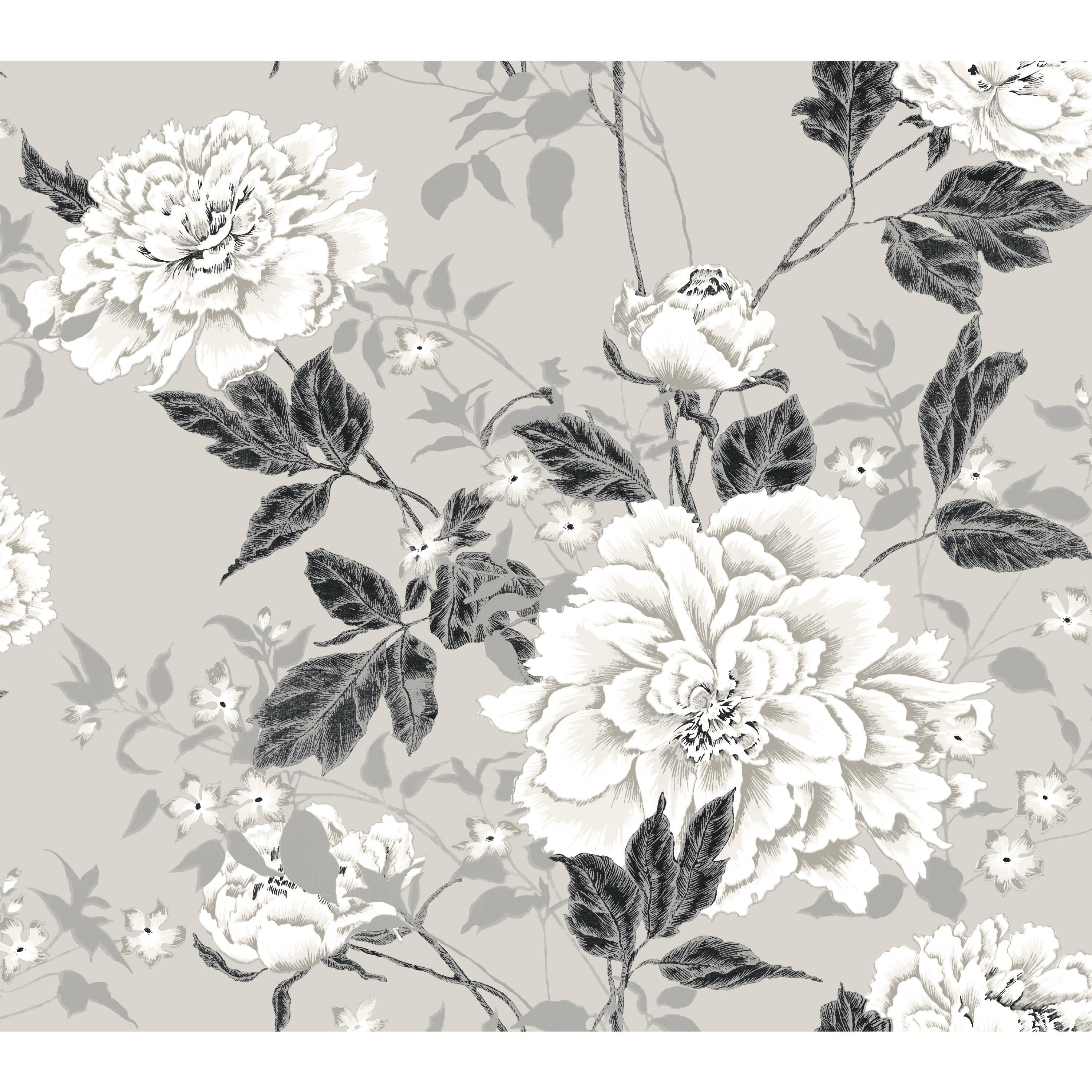 Detail Flower Vintage Wallpaper Nomer 26