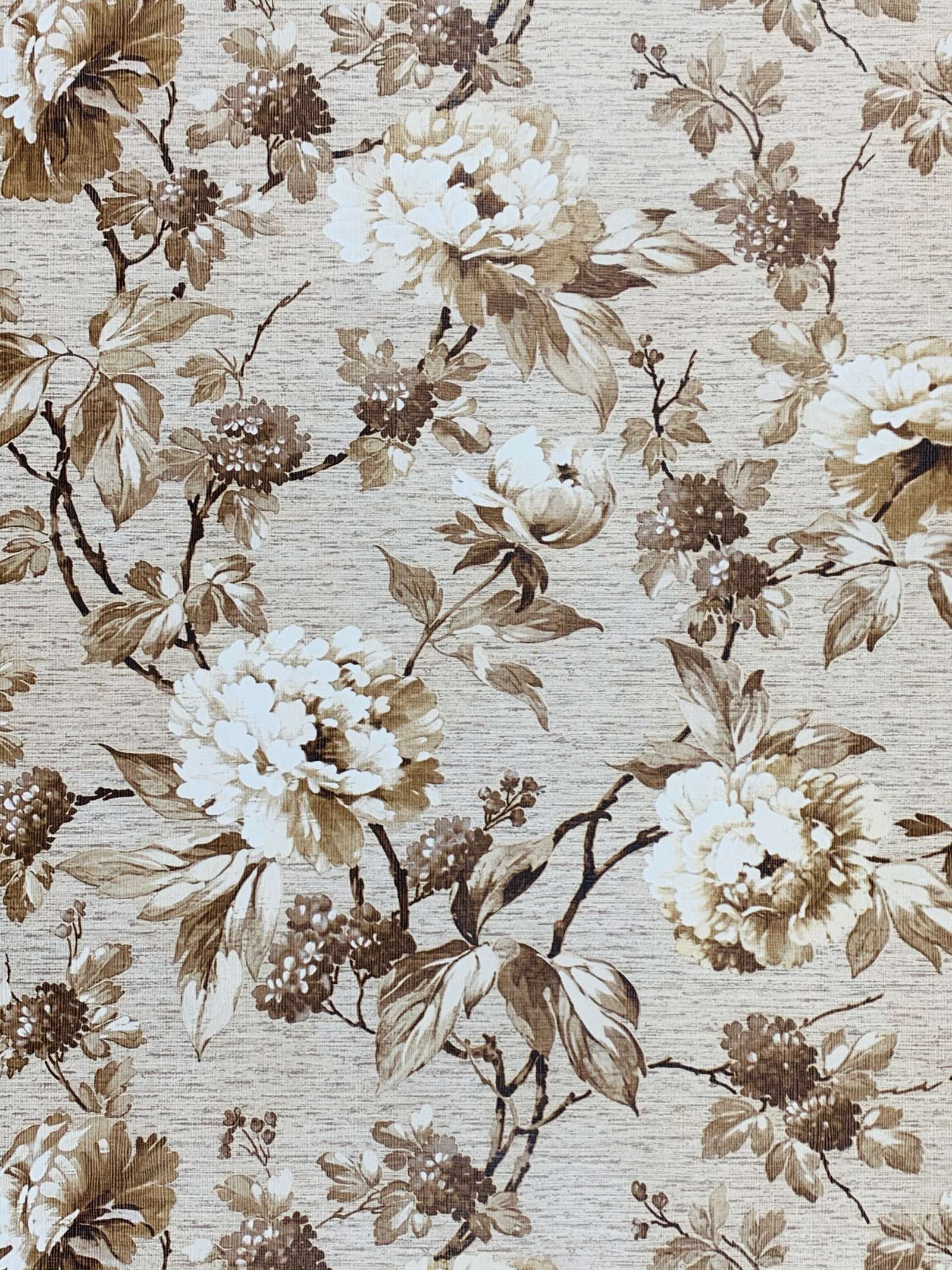 Detail Flower Vintage Wallpaper Nomer 48