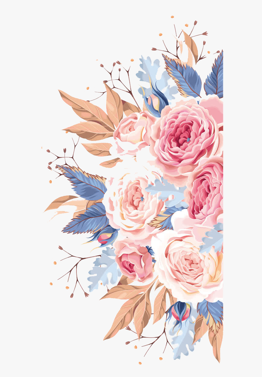 Detail Flower Watercolor Wallpaper Nomer 30