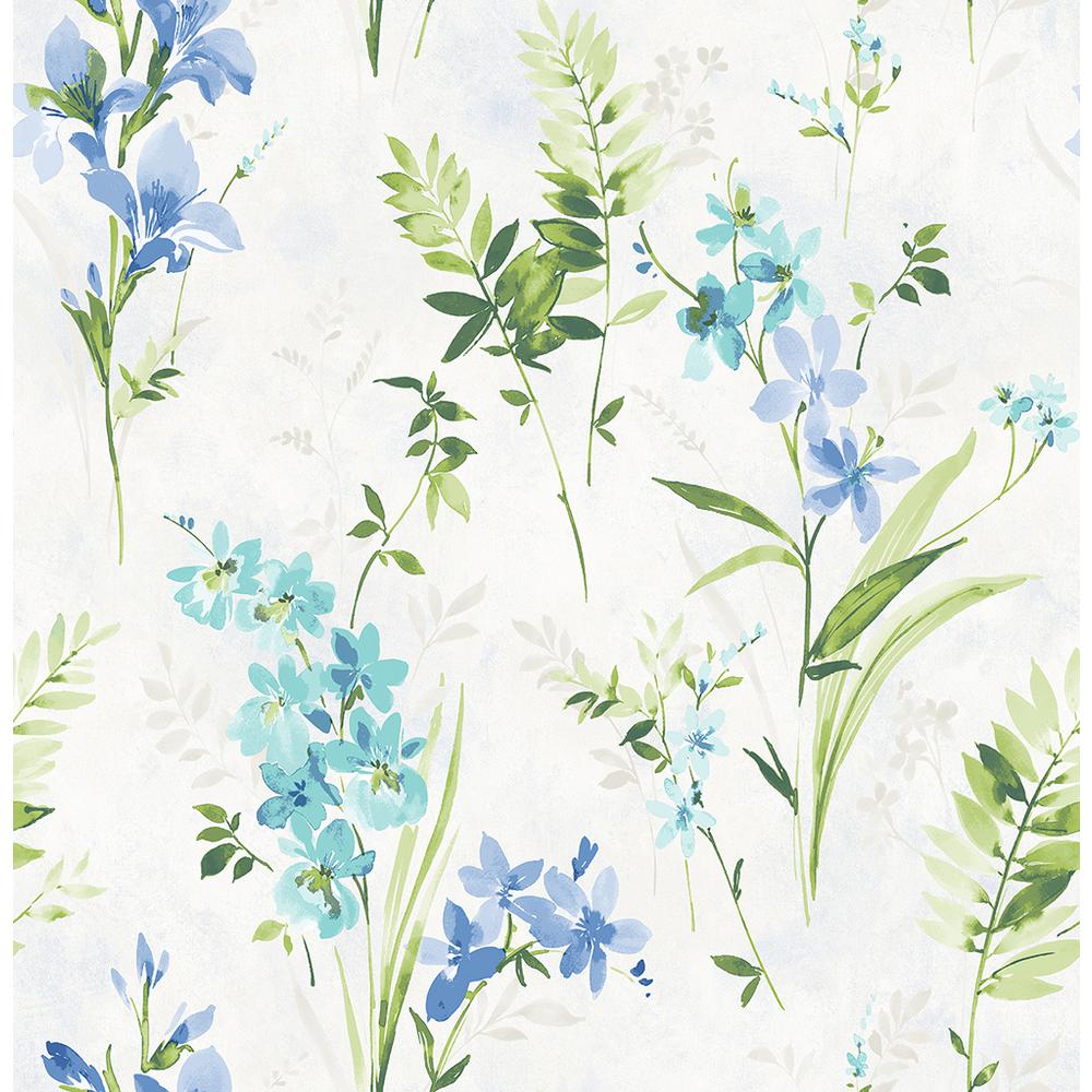 Detail Flower Watercolor Wallpaper Nomer 48