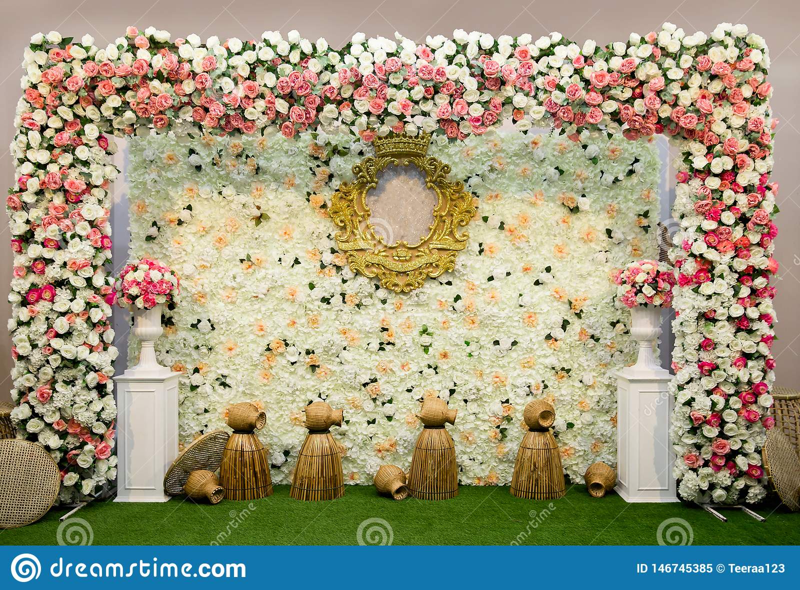 Detail Flower Wedding Background Nomer 20