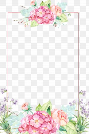 Detail Flowers Border Transparent Nomer 8