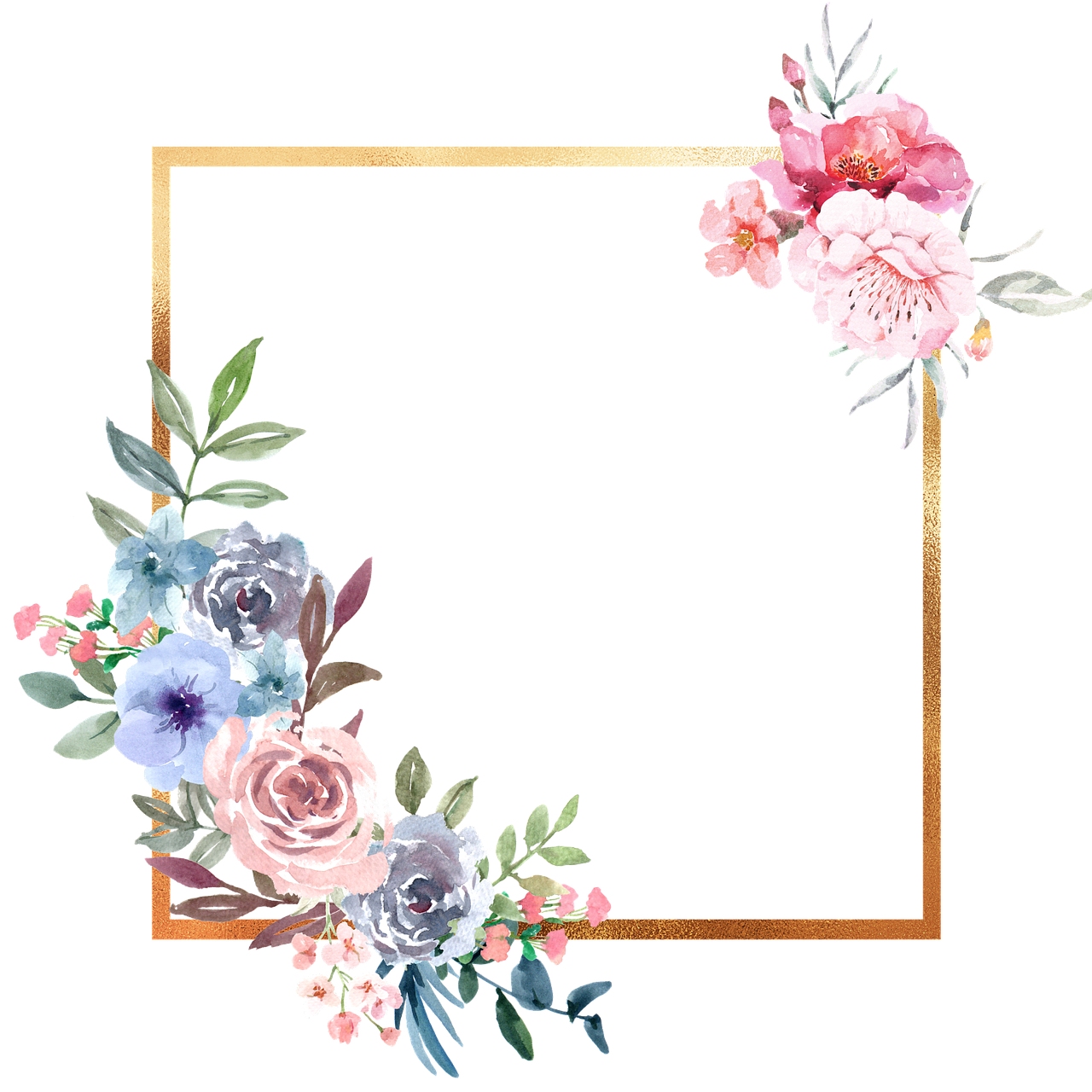 Flowers Frame - KibrisPDR