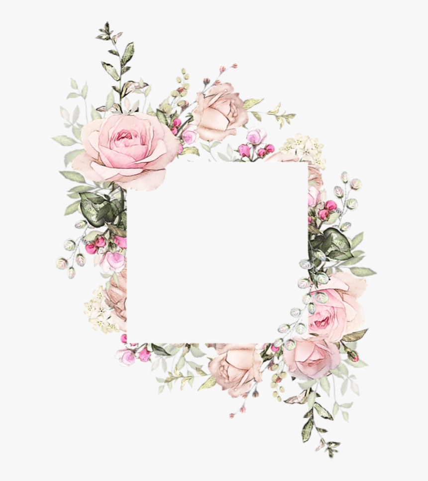 Detail Flowers Frame Nomer 23