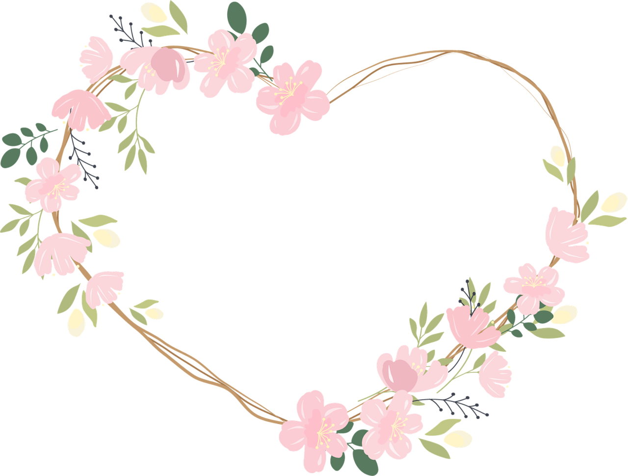 Detail Flowers Frame Nomer 56