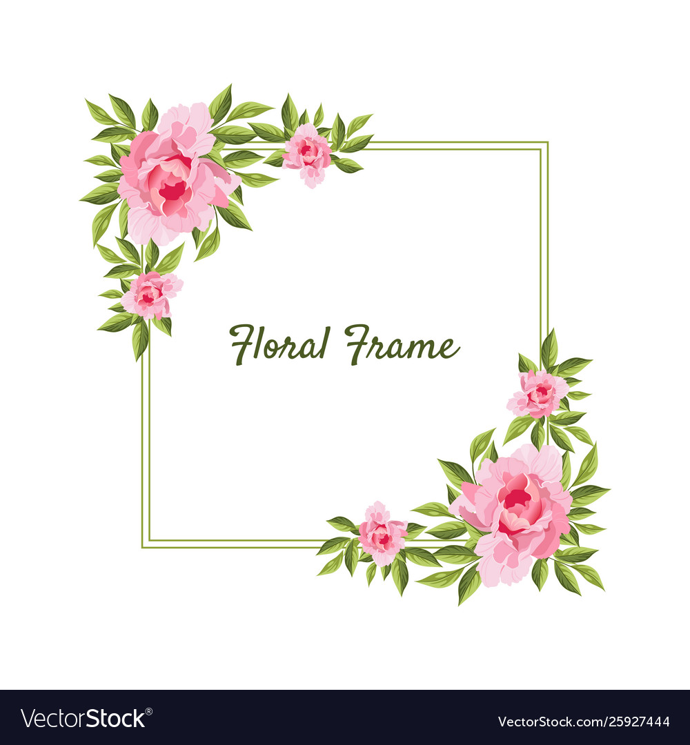 Detail Flowers Frame Images Nomer 21