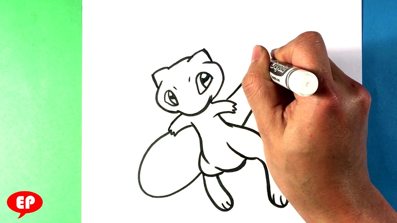 Detail Mew Sketch Nomer 5
