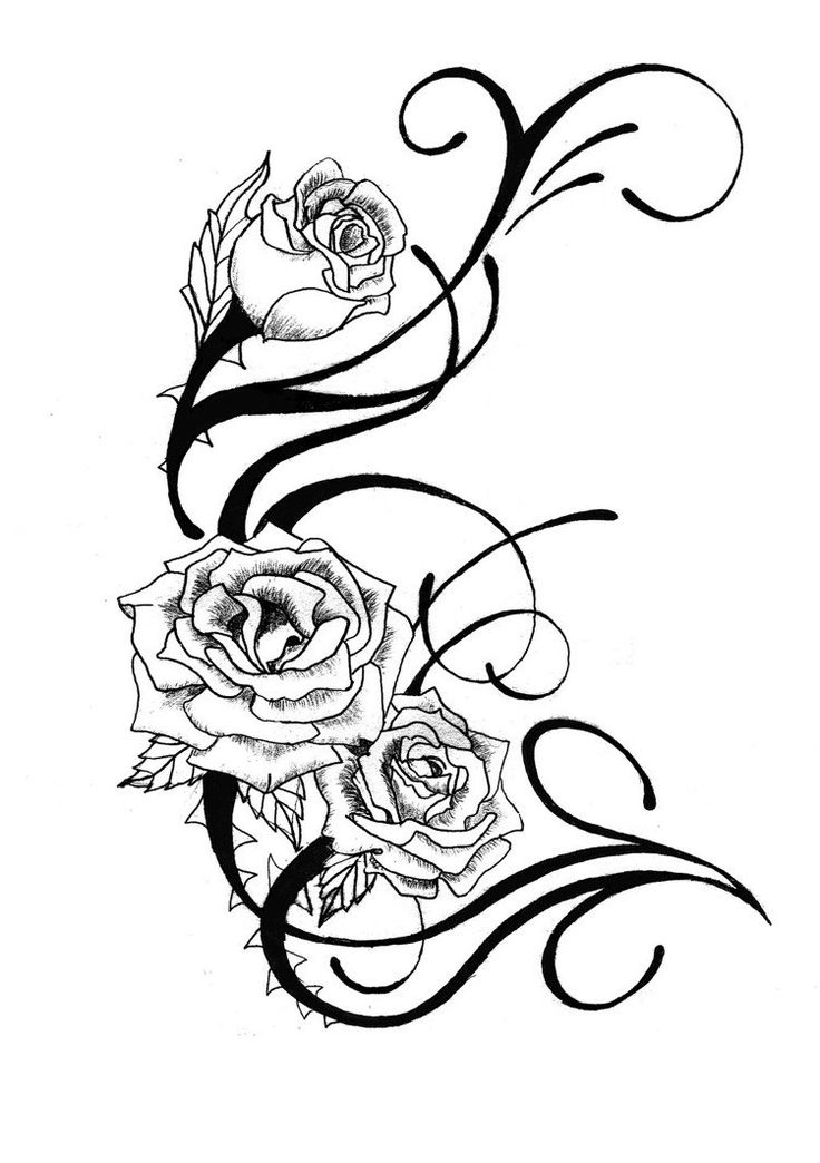 Detail Vorlagen Blumen Tattoo Nomer 4