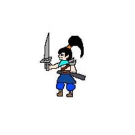 Detail Yasuo Pixel Art Nomer 27