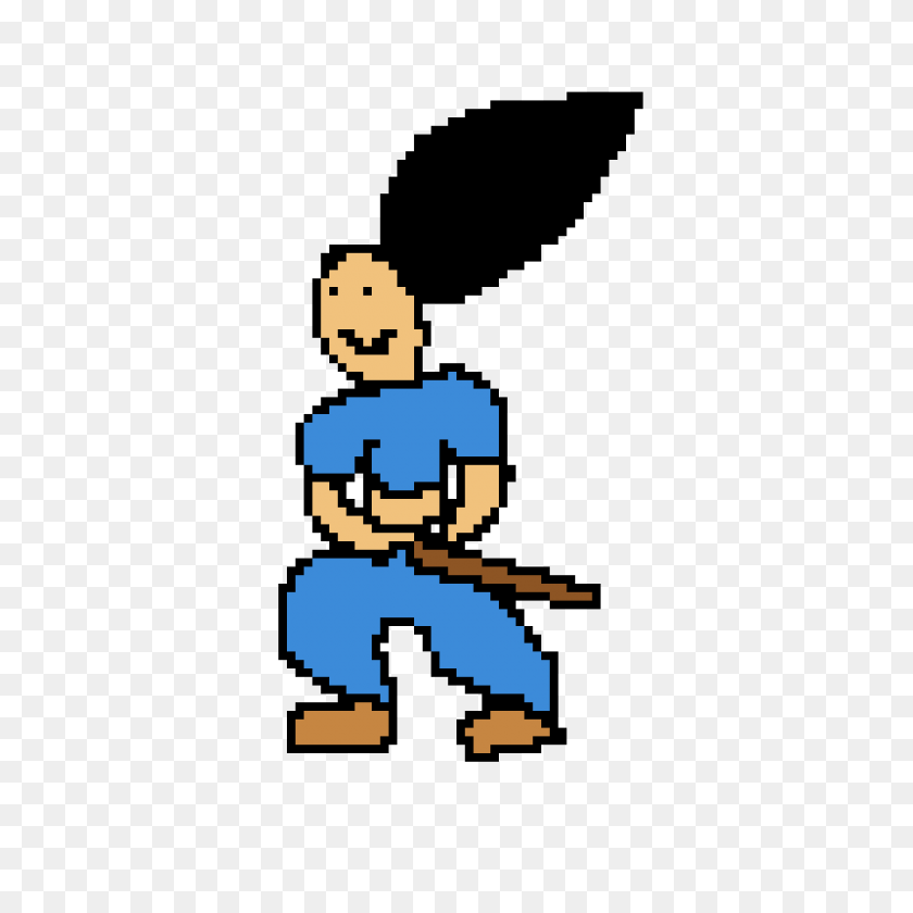 Detail Yasuo Pixel Art Nomer 4