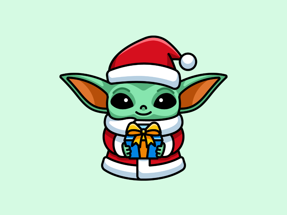 Baby Yoda Xmas - KibrisPDR