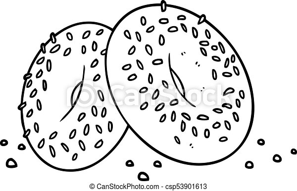 Detail Bagel Clipart Black And White Nomer 21