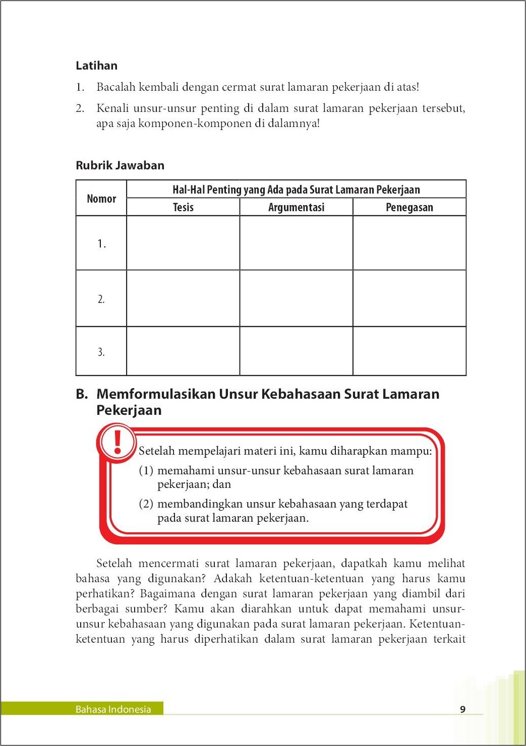 Detail Bagian Bagian Dari Surat Lamaran Pekerjaan Nomer 42