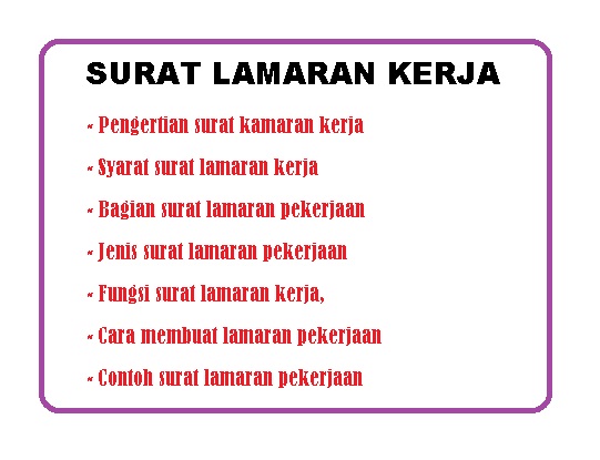 Detail Bagian Surat Lamaran Nomer 22