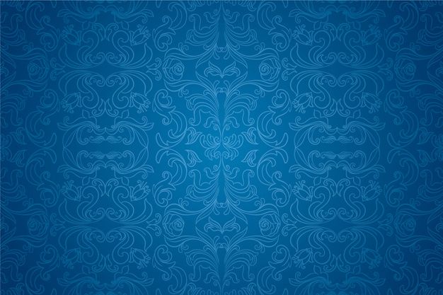 Detail Baground Biru Motif Nomer 6