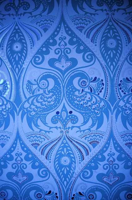 Detail Baground Biru Motif Nomer 7