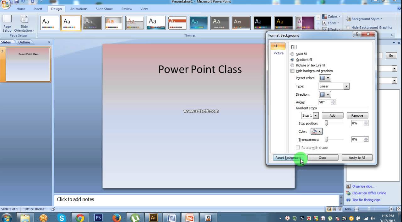Detail Baground Microsoft Power Point Nomer 49